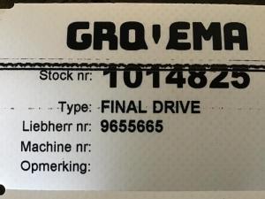 Liebherr Transmisión final